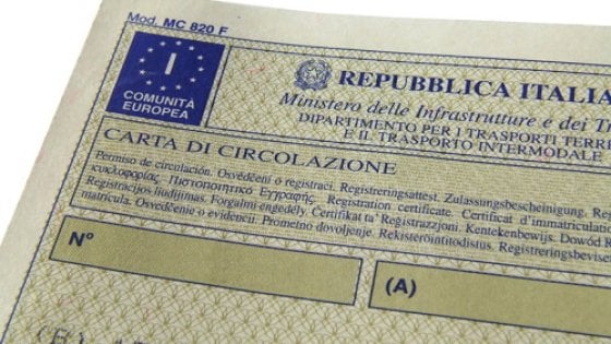 carta di circolazione